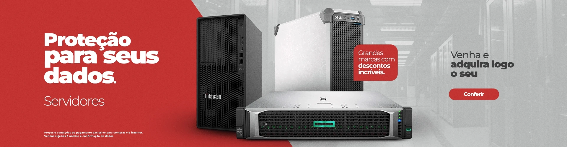 Proteção para seus dados Servidores, venha adquira logo o seu