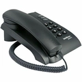 Telefone Pleno Preto C/ Chave Funções Flash Redial Mute Opção de Chave e Bloqueio 4080057