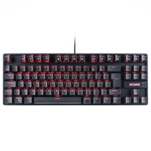 Teclado Mecanico Pcyes TKL Neron Switch Outemu Red - PNOHRDV