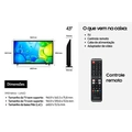 Tv 43p Samsung Led Smart Tizen Wifi Full Hd - Un43f6000fgxzd
