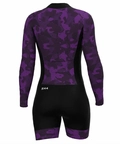 Macaquinho de Ciclismo Feminino Anis