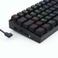 Teclado Gamer Redragon Draconic K530RGB, Switch Brown, ABNT2, RGB, Preto