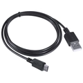 Cabo para Celular Smartphone Usb a 2.0  para Usb Tipo c 1 Metro Preto - Puacp-01