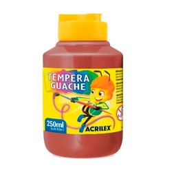 Tinta Guache 531 Marrom 250ml Acrilex