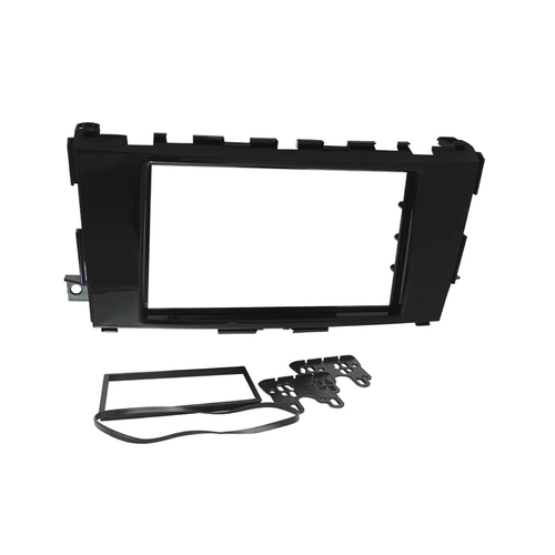 Moldura Fiamon 2 Din Nissan Altima 13 Preta