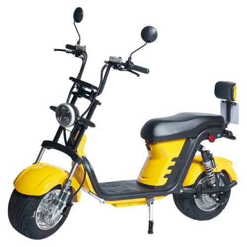 Scooter Elétrica X12 1000w - SEM CNH Amarelo