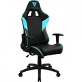 Cadeira Gamer THUNDERX3 EC3 Cyan Preta/Ciano