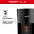 Cafeteira Elétrica Arno Classic Preta 127v