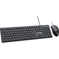 Kit Mouse e Teclado Office c13 Fortrek USB Preto - 84936