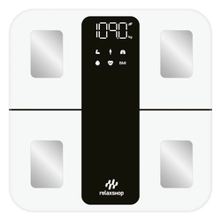 Balança Bioimpedância 25 Análises Corporais Bio Smart Relax Branca