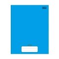Caderno D+ Brochura Capa Dura 1/4 96 Folhas Azul Tilibra