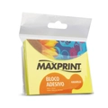 Bloco Adesivo 76X102mm Amarelo Neon Maxprint