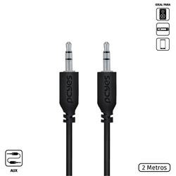 CABO P2 3.5MM MACHO 2 METROS - P35M-2 - PCYES