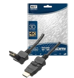 Cabo HDMI Articulado, 2.0, MXT, 4K, Ultra HD, 2M