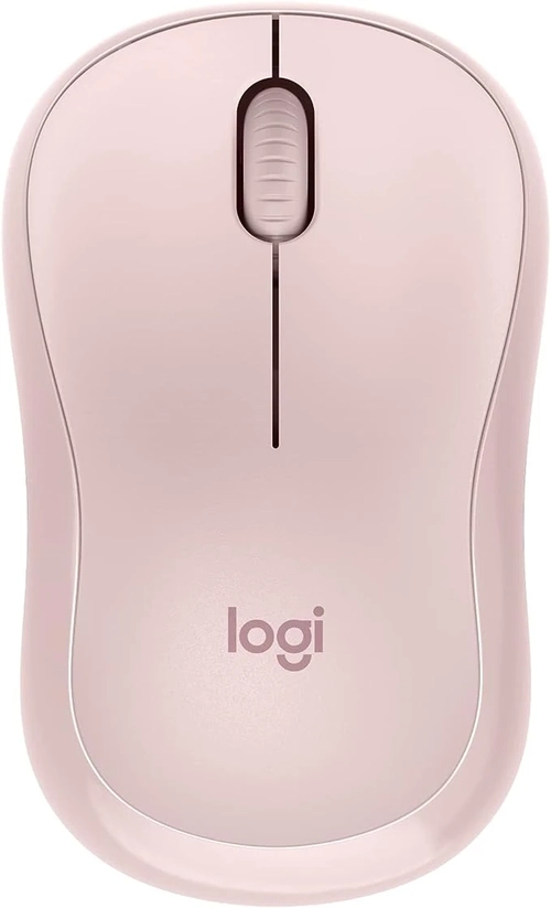 Mouse Sem Fio Logitech M240 Rosa