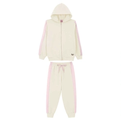 Conjunto Jaqueta e Calça em Moletom Lik Kids - Feminino