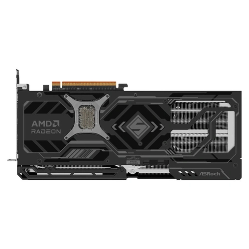 Gpu Asrock Amd Radeon Rx 9070 Xt Steel Legend Dark 16gb 256bits 90