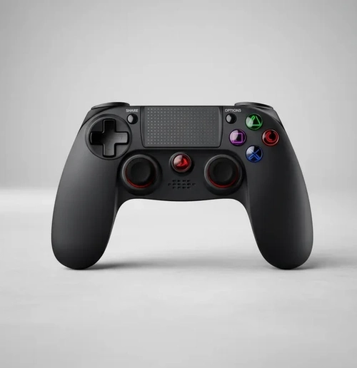 Controle Gamer PC e PS4 Redragon Juno G818 Bluetooth Painel Sensivel Conector - Cor Preto