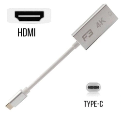 Cabo Adaptador Usb-C Tipo-C Para HDMI 4K JC-TYC-HM 125