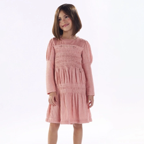 Vestido Manga Longa Strass Kiki Xodó - Feminino