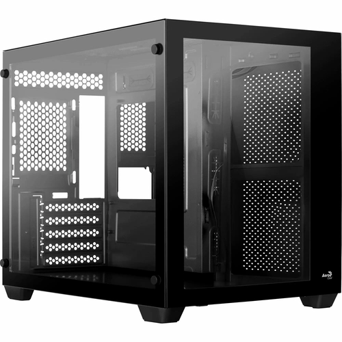 Gabinete Gamer Aerocool Dryft Preto Lateral Vidro Mini-g-bk-v3