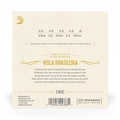 Encordoamento Para Viola Brasileira Cebolão Mi/boiadeira Ej82c d Addario