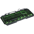 Teclado Gamer Vinik Shield Led Verde Usb  - GT604