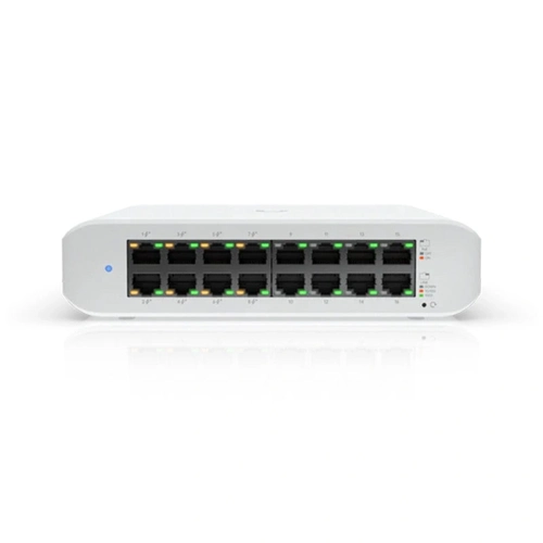 Switch Ubiquiti Unifi Lite 16 Portas Poe/poe+ - Usw-lite-16-poe