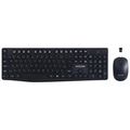 Kit Teclado e Mouse Sem Fio Multilaser Preto TC244