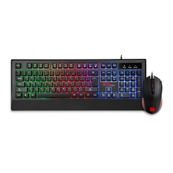 Kit Teclado e Mouse Thermaltake Challenger, Optical, Plunger - CM-CHC-WLXXPL-PB#