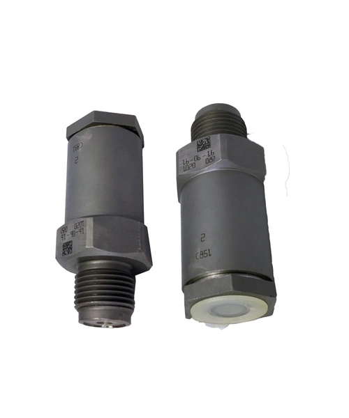 VÁLVULA DE SEGURANÇA LIMITADORA DO TUBO RAIL IVECO CURSOR E VOLVO VM - EQ. 1110010020 D-TRON