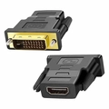 Adaptador Hdmi Fêmea P/ Dvi Macho (24+1) Ref. Em-09