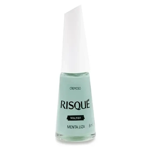 Esmalte Cremoso Risqué Menta.liza 8ml
