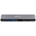Hub Usb Tipo c Type c 7 Em 2 - 2 Usb 3.0 + Leitor de Cartão Sd Tf + Hdmi + Thunderbolt 3 + Power Delivery 100w Hc-72