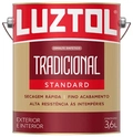 Esmalte Sintético Tradicional Brilhante Luztol 3,6lt - Branco Gelo