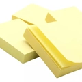 Bloco Adesivo 38x50mm Amarelo Maxprint