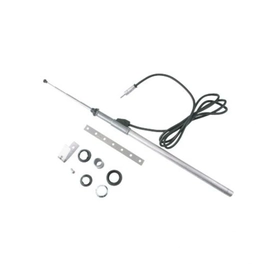 Antena Permak Cromada Am/fm - 4 Estagios - Ref.97