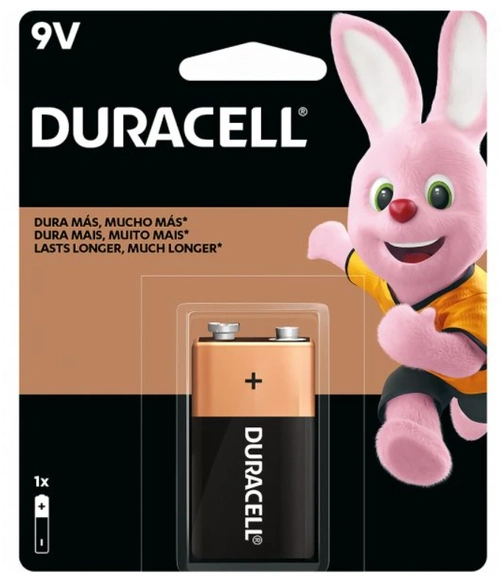 Bateria Alcalina 9V Duracell