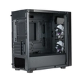 Gabinete Cooler Master Cmp 320 Lateral de Vidro - 2 Fans Argb de 120 Mm - Preto - Cp320-kgnn-s00