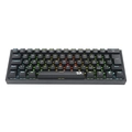 Teclado Mecânico Redragon Fizz RAINBOW Preto 60% ABNT2 Blue - K617-R-B