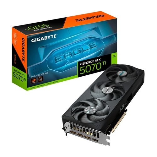 Geforce Rtx 5070 Ti Eagle Oc Sff 16gb 256bits Gddr7 Gv-n507teagle Oc-16gd