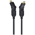 Cabo HDMI 2.0 4K UltraHD 3D Com Conectores 360° Vinik 2 Metros - H20B360-2