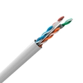 Cabo Lan U/utp 24awg x 4 Pares Cat.6 Cmx Caixa C/ 305 Metros Branco 100% Cobre 23400199