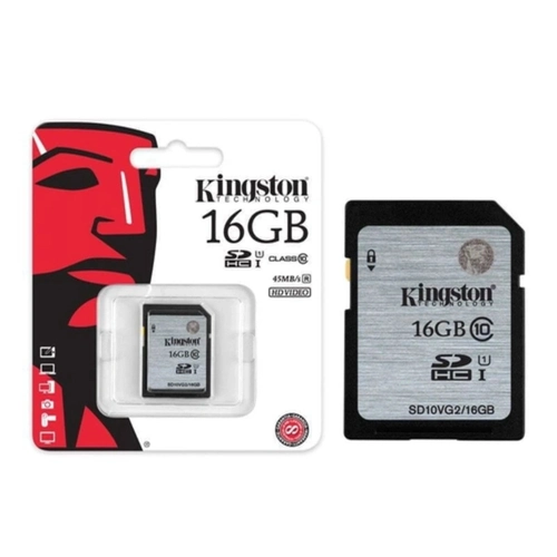 Cartão de Memoria Classe 10 SD10VG2/16GB - Kingston