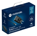 Carregador Motorola Turbo Power 68 Watts USB-C Para USB-C  PRETO