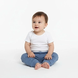 Mijão 100% Algodão Bebê Taita Unissex - Azul