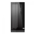 Gabinete Gamer Redragon Edge Mid Tower Vidro Temperado S/fans Preto - Ca-608b