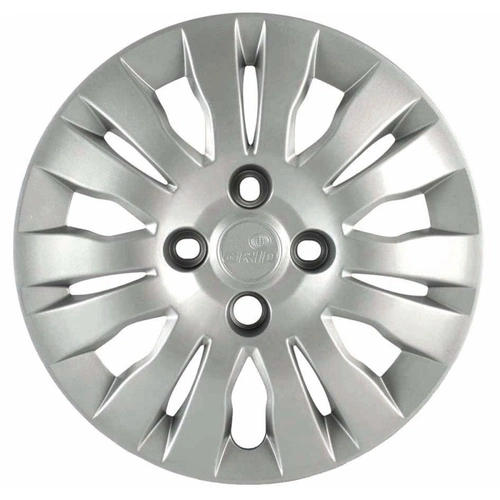 Calota Grid Aro 13p 097cb-pta Prata Modelo Fiat Attractive 10/11 Cubo Baixo