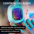 Headset Gamer Sem Fio Logitech G Astro A30, Drivers 40mm, Bluetooth, XB e PC, Branco - 939-001986