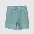 Shorts Moletom com Recorte Verde Hering - Masculino